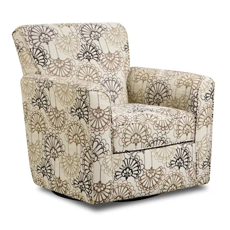 Casual Swivel Glider Chair